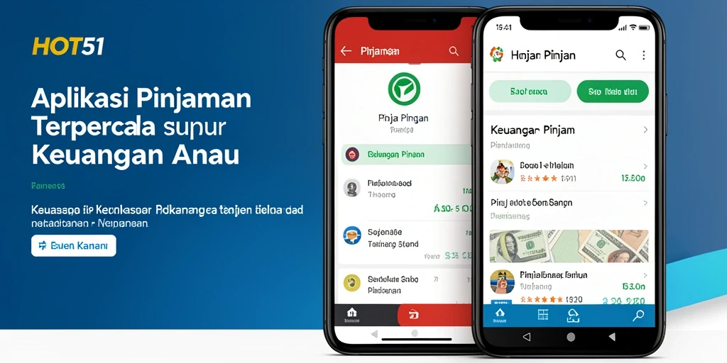 Antarmuka sederhana dan mudah digunakan untuk pengajuan pinjaman.